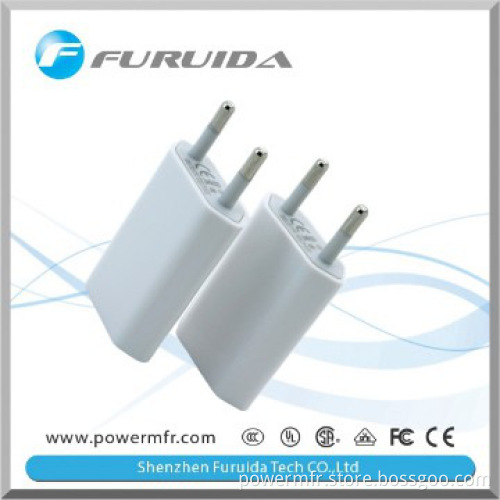 White Wall Charger for iPhone Smartphone with CE&ROHS Europe